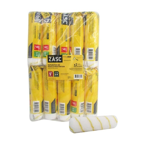 [6-052] FUNDA PELO MEDIO 9" x UNID ZASC 6-052