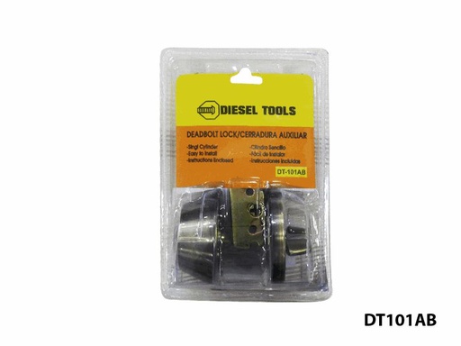 [6-081] CERROJO LLAVE/MARIPOSA BRONCE DIESEL TOOL 6-081