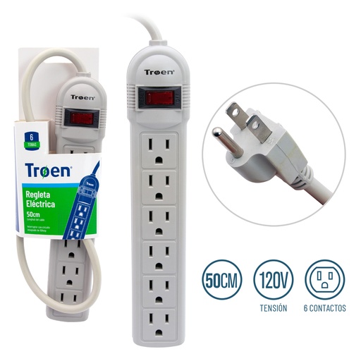 [6-104] REGLETA 6 TOMAS TROEN 6-104