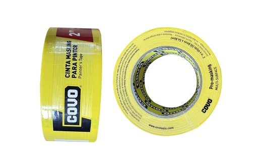 [6-141] TIRRO AMARILLO 2" x 55 MTS COVO 6-141