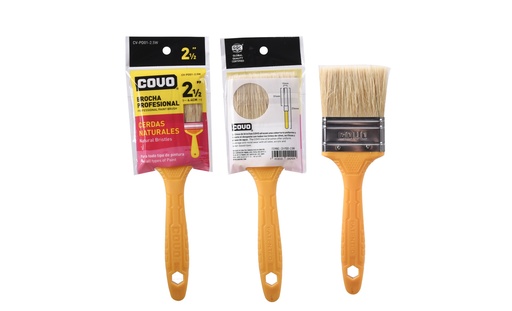 [6-147] BROCHA CERDA BLANCA 2.5" COVO 6-147