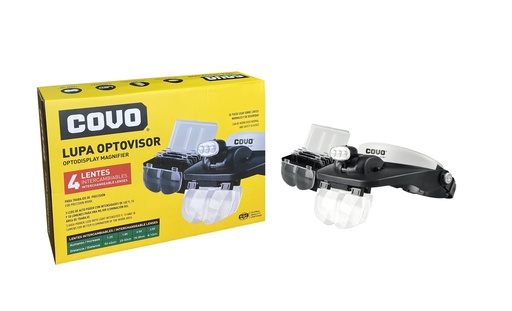 [6-177] LUPA OPTOVISOR CON LUZ COVO 6-177