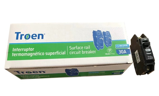 [6-230] BREAKER SUPERFICIAL 1x30A TROEN 6-230