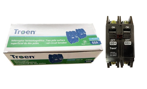 [6-238] BREAKER SUPERFICIAL 2x60A TROEN 6-238