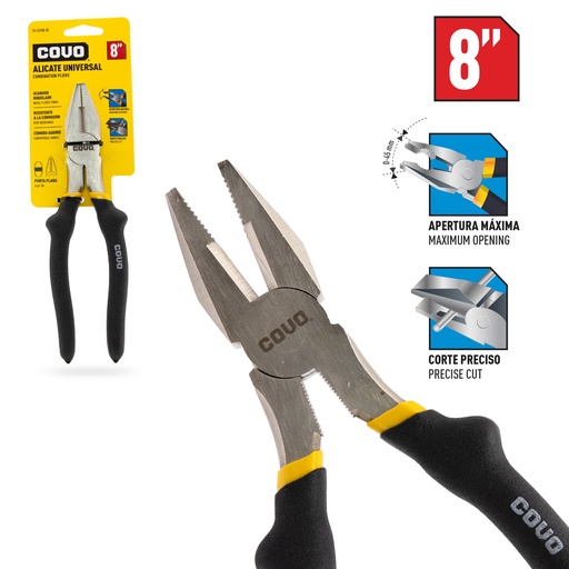 [6-252] ALICATE ELECTRICISTA 8" COVO 6-252