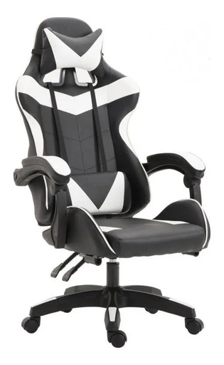 [6-289] SILLA GAMING BLANCA 6-289