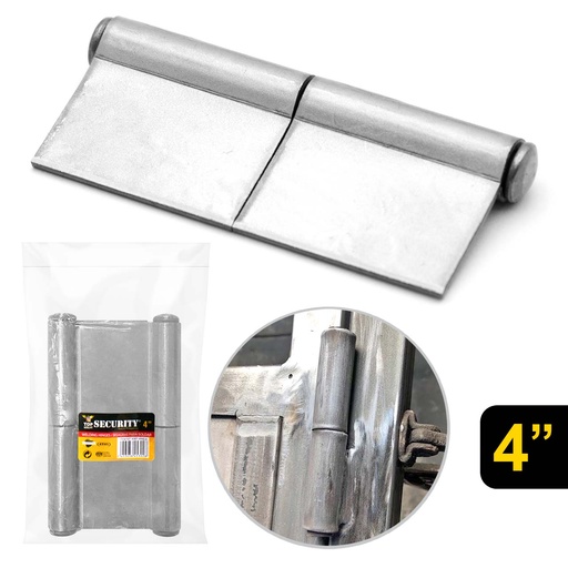 [6-377] BISAGRA SOLDAR x 4" PAR SECURITY 6-377