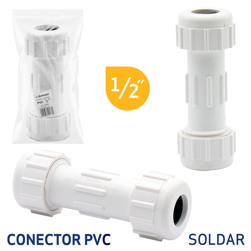 [6-412] JUNTA DRESSER BLANCA SOLDAR x 1/2" GRIVEN 6-412