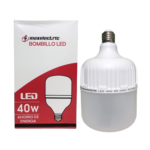 [6-461] BOMBILLO KING HAT LED 40W MAXELECTRIC 6-461