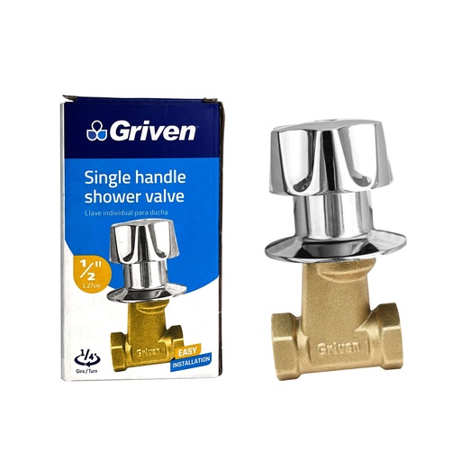 [6-562] LLAVE P/DUCHA INDIVIDUAL x 1/2 BRONCE GRIVEN 6-562
