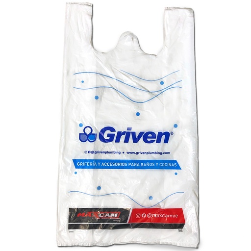 [6-577] BOLSA PLASTICA DESECHABLE x 100 UNID GRIVEN 6-577