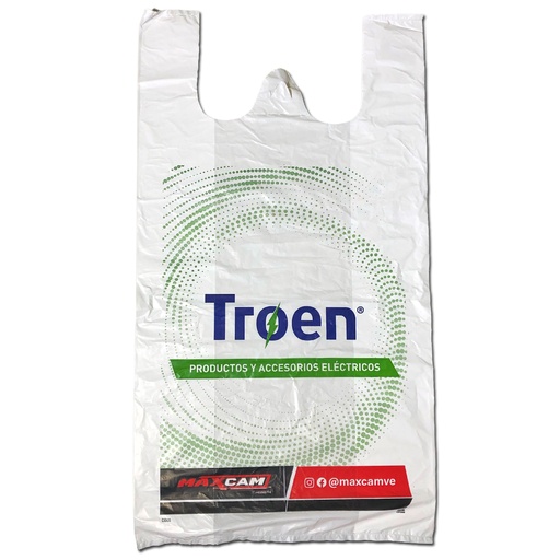 [6-579] BOLSA PLASTICA DESECHABLE x 100 UNID TROEN 6-579