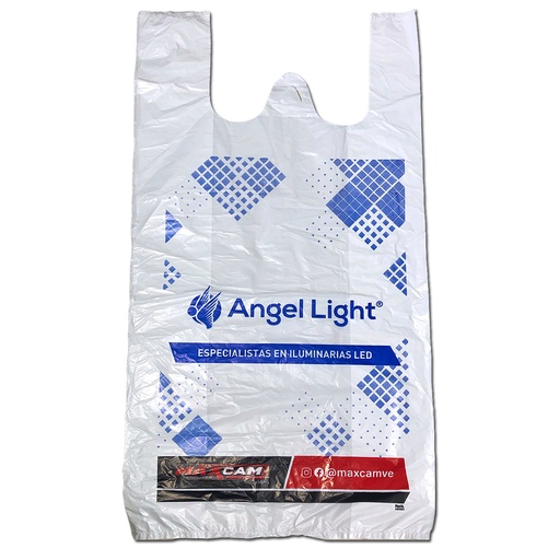 [6-580] BOLSA PLASTICA DESECHABLE x 100 UNID ANGEL LIGHT 6-580