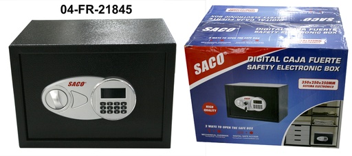 [6-636] CAJA FUERTE 35x25x25CM SACO 6-636