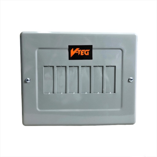 [6-648] TABLERO 6 CIRCUITO S/TAPA THQP 6-648