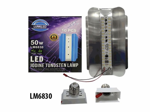 [6-654] REFLECTOR LED LIVIANO 50W BLANCO LUMILED 6-654