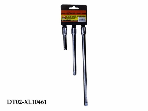 [6-671] SET EXTENSION RATCHET 3/8" 3 PZAS DIESEL TOOL 6-671