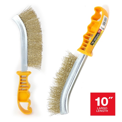 [6-745] CEPILLO ALAMBRE C/MANGO PLASTICO SECURTIY 6-745