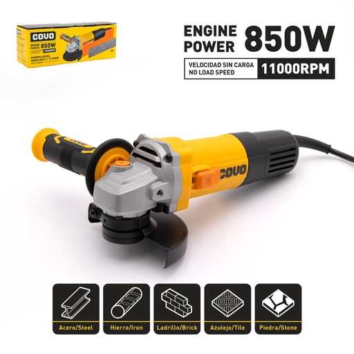 [6-765] ESMERIL 4 1/2 x 850W COVO 6-765