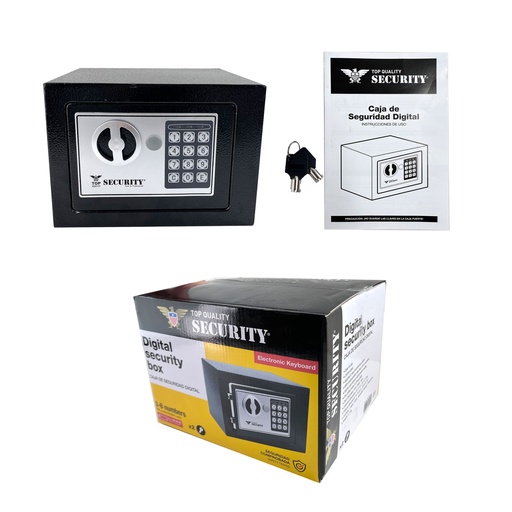 [6-777] CAJA FUERTE  17x23x17CM SECURITY 6-777