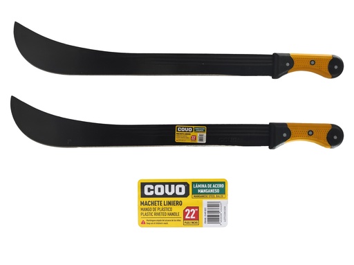 [6-895] MACHETE LINERO 22" MANGO PLAST COVO 6-895