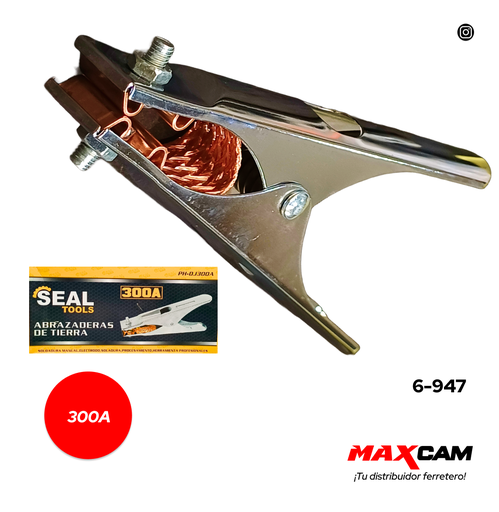 [6-947] PINZA DE TIERRA 300 AMP DAHUA 6-947