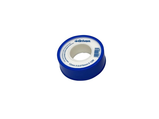 [6-961] TEFLON PROFESIONAL 1/2 x 12MTS GRIVEN 6-961