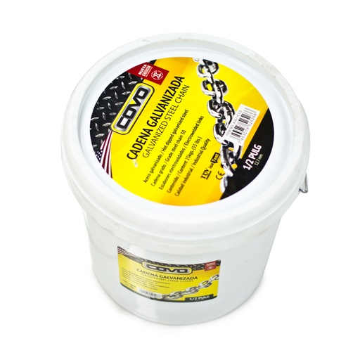 [6-973] CADENA GALVANIZADA x 1/2 x 25KG SECURITY 6-973