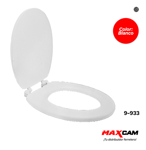 [9-933] ASIENTO SANITARIO BLANCO REDONDO MAXI HOUSE 9-933