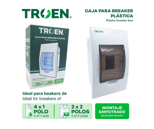 [10-016] CAJA BREAKER EMP 4 CIRCUITO TROEN 10-016