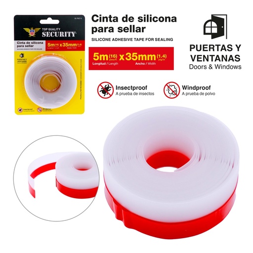 [10-074] [10-074] CINTA ADHESIVA PARA SELLAR SECURITY 10-074