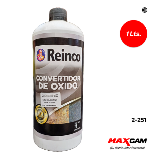 [2-251] CONVERTIDOR DE OXIDO 1 LITRO REINCO 2-251