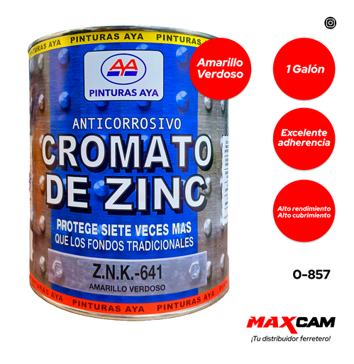 [0-857] CROMATO DE ZINC x GALON AYA 0-857