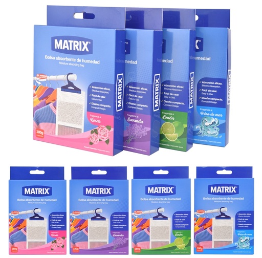 [10-189] DESHUMIFICADOR EN BOLSA 180GR MATRIX 10-189 (DESC)