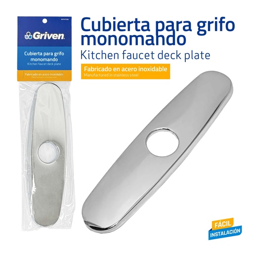 [10-056] FLANCHE TAPA HUECO P/FREGADERO GRIVEN 10-056