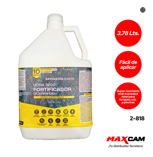 [2-818] FORTIFICADOR SUPERFICIES GALON ULTRA SECO 2-818
