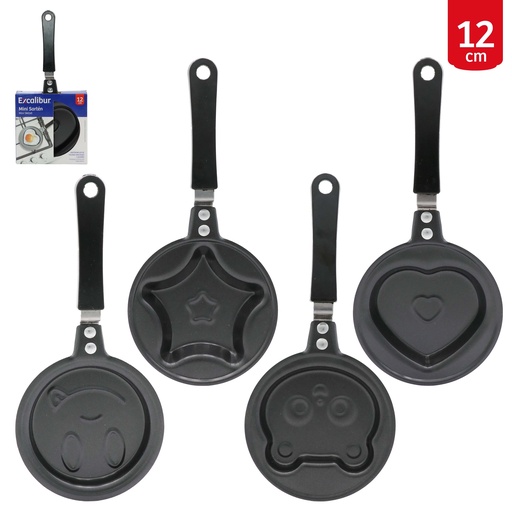 [10-169] MINI SARTEN CON MOLDE 12CM EXCALIBUR 10-169
