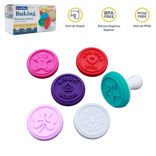 [10-161] MOLDE PARA GALLETAS EXCALIBUR 10-161