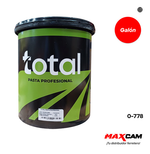 [0-778] PASTA PROFESIONAL x GALON TOTAL 0-778