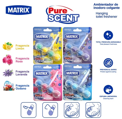 [10-198] PASTILLA P/INODORO MATRIX 10-198