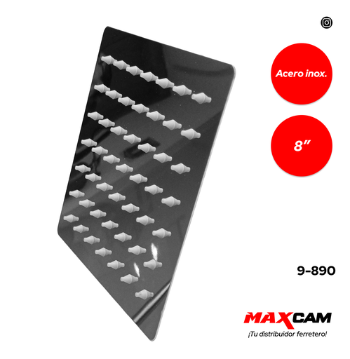 [9-890] REGADERA CUADRADA 8" GRIMAX 9-890