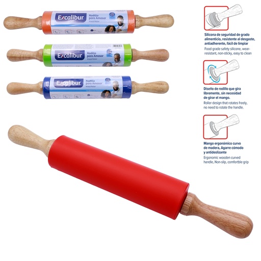 [10-171] RODILLO DE SILICON EXCALIBUR 10-171