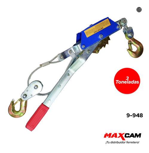 [9-948] SENORITA WINCHE 3 TON SEAL TOOLS 9-948