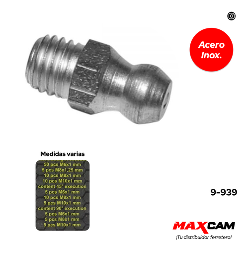 [9-939] SET DE GRASERA 110 PCS SEAL TOOLS 9-939