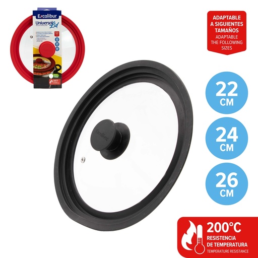 [10-164] TAPA PARA SARTEN EXCALIBUR 10-164