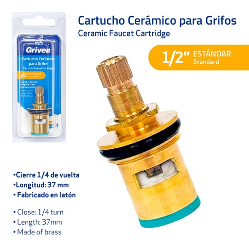 [10-221] VASTAGO 37MM GRIVEN 10-221