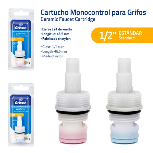 [10-225] VASTAGO MONOMANDO 46.5MM GRIVEN 10-225