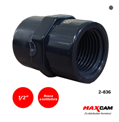 [2-836] ADAPTADOR HEMBRA AF 1/2" FITCO 2-836