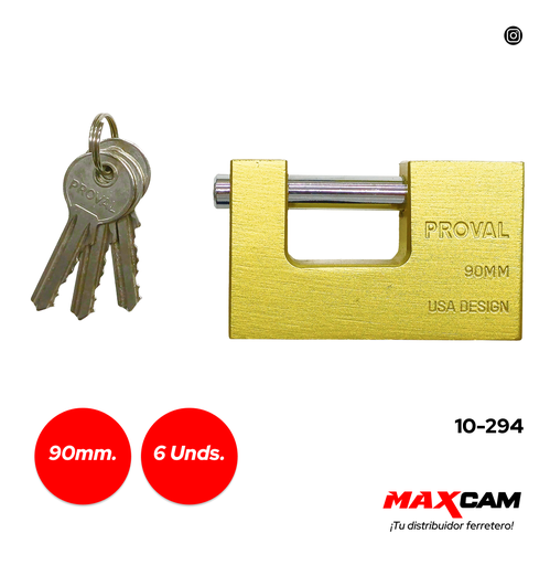 [10-294] CANDADO ANTICIZALLA 90MM DIESEL TOOLS 10-294