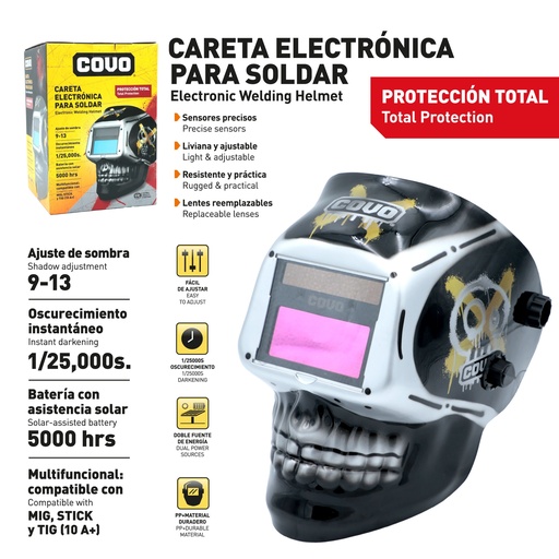 [10-276] CARETA P/SOLDAR AUTOMATICA COVO 10-276